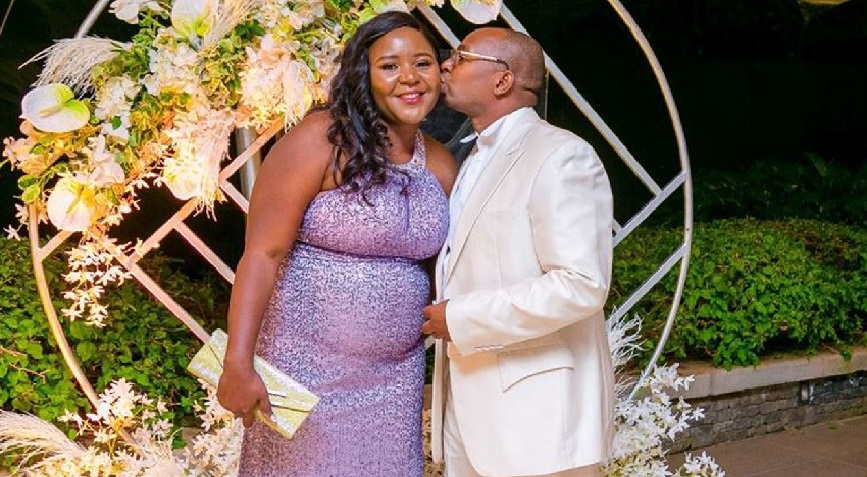 Sarah Kabu and her husband Simon Kabu